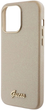 Панель Guess Glitter Glossy Script для iPhone 15 Pro Light Gold (3666339155506) - зображення 6