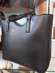 ДИМЧАТА (темний беж) - велика каркасна якісна сумка в стилі "Tote Bag" на блискавці (Луцьк, 776) - зображення 7
