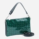 Сумка багет сідло жіноча з натуральної шкіри середня ARTiS Bags 2046 7035-4620 Зеленая (6501013947) - зображення 4