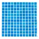 Мозаика АкваМо голубая,перламутровая на бумаге PL25302 Sky Blue 31.7х31.7 стеклянная для ванны, душевой - изображение 4