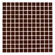 Мозаика АкваМо коричневая MK25108 Brown 31.7х31.7 стеклянная для ванны, душевой,кухни за 1 ШТ - изображение 3