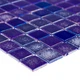Мозаика АкваМо синяя,перламутровая CONCRETE COBALT PL 31.7х31.7 стеклянная для ванны, душевой,бассейна за 1 ШТ - изображение 6