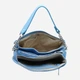 Сумка багет сідло жіноча з натуральної шкіри середня ARTiS Bags 2046 7300 Голубая (6501014189) - зображення 4