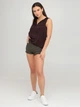 Шорти джинсові жіночі H&M 0603584 36 Хакі (KAY2000001315330) - зображення 3