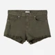 Шорти джинсові жіночі H&M 0603584 36 Хакі (KAY2000001315330) - зображення 7