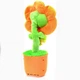 Интерактивная игрушка танцующий Цветок, блютуз колонка с FM радио Dancing Flower (оранжевая) - изображение 4