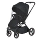 Коляска дитяча універсальна EL CAMINO 2в1 ME 1091-B PERSONA Black - зображення 5