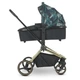 Коляска дитяча універсальна EL CAMINO 2в1 ME 1091-B PERSONA Black Green Palm - изображение 3