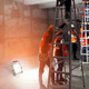 LED Прожектор 50W 5000К акумуляторний VL-F2A-505 Premium Videx - зображення 6