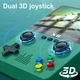 Портативная игровая консоль ретро приставка аккумуляторная 2000 mAh с 3,5" экраном и поддержкой TF-карты 64 Гб, Зеленая - изображение 4