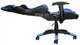 Компьютерное Геймерское Игровое кресло на колесах Xtrike GC-905 для геймера регулируемое и эргономичное компьютерное ортопедическое кресло для игры | Синий с черным - изображение 3