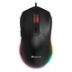 Игровая проводная компьютерная мышь XTRIKE ME GM-316 Wired mouse 800-7200 DPI RGB подсветка Черный - изображение 9
