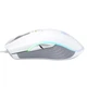 Игровая компьютерная мышь проводная ONIKUMA CW908 RGB с подсветкой White - изображение 3