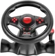 Игровой руль с вибрационным двигателем и педалями газа и тормоза XTRIKE ME GP-903 180°, 16 кнопок, USB PC/PS4/XBOX/Android | Черный - изображение 2