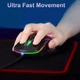 Проводная игровая компьютерная мышь Onikuma CW902 с RGB подсветкой Black - изображение 5