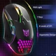 Проводная игровая компьютерная мышь Onikuma CW902 с RGB подсветкой Black - изображение 6