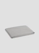 Простынь из вареного хлопка Leglo Grey 160x200x30 (на резинке) - изображение 1