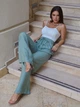 Брюки женские ISSA PLUS 14788 L Оливковые (issa2007682616695) - изображение 6