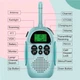 Набор раций детских Walkie talkie X2З 2 штуки с радиусом действия 3 км зарядка через USB и фонарик - изображение 2