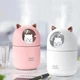 Увлажнитель воздуха Humidifier H2O с подсветкой cat white 300ml - изображение 2