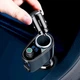 Автомобильный адаптер с FM-трансмиттером Baseus S-06 с Bluetooth MP3-плеером 2 × USB-A Черный - изображение 7