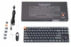 Клавіатура механічна Keychron K1SE 87Key, Optical Brown, BT/USB-A, Hot-Swap, Low Profile, EN/UKR, RGB, чорний (K1SEE3_KEYCHRON) - зображення 3