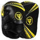 Лапа изогнутая кожаная (2шт) Fistrage Intense Fighter 9357 размер 23х17х4см Black-Yellow - изображение 1