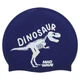 Шапочка для плавания силиконовая юниорская Mad Swim Junior Dinosaur 057307 - изображение 1