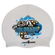 Шапочка для плавания силиконовая для взрослых Mad Swim Colorado 055838 White-Multicolor - изображение 1