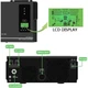 Гібридний інвертор ANERN SCI-ES1000 12V, 1000VA/1000W, струм заряду 40А+40А, MPPT(20-150В), 285x240x91mm, 3.5кг - зображення 2