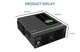 Гібридний інвертор ANERN SCI-ES1000 12V, 1000VA/1000W, струм заряду 40А+40А, MPPT(20-150В), 285x240x91mm, 3.5кг - зображення 6
