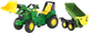 Картинг на педалях Berg Rolly Farmtra John Deere з ковшем Зелений (4006485710027) - зображення 9