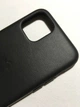 Чохол шкіряний протиударний Leather Case для Apple Iphone 11 Pro Max Black - зображення 3