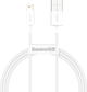 Kabel Baseus Superior Series Fast Charging Lightning 2.4A 2 m White (CALYS-C02) - obraz 1