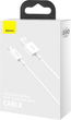 Kabel Baseus Superior Series Fast Charging Lightning 2.4A 2 m White (CALYS-C02) - obraz 9