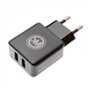 Мережевий зарядний пристрій WK WP-U11m Blanc 2.1A 2USB плюс кабель microUSB 220V EU чорний - изображение 6