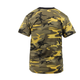 Футболка армійська тактична камуфляжна ROTHCO USA Stinger Yellow Camo XL - зображення 3