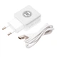 Мережевий зарядний пристрій WK WP-U11i Blanc 2.1A 2USB плюс кабель Lightning 220V EU білий - зображення 4