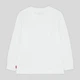 Детская футболка с длинными рукавами для мальчика Levi's Lvb L/S Batwing Chesthit Tee 8EC706-001-LV 104 см (4A) Белая (3665115291902) - изображение 2