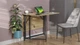 Стол трансформер книжка Вуди Ferrum-decor 75x130x90 Черный металл ДСП Дуб Сонома 16 мм (VOODY3003) - изображение 4