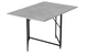 Стол трансформер книжка Вуди Ferrum-decor 75x130x90 Черный металл ДСП Бетон 16 мм (VOODY3000) - изображение 6