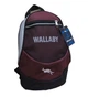 Небольшой прогулочный рюкзак Wallaby 152 Бордовый 27х21х12см - изображение 1
