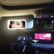 Зеркало прямоугольное с LED подсветкой на козырёк автомобиля с аккумулятором JX538/XR2177 (009h) - изображение 7