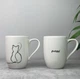 Набор из 2 чашек Villeroy & Boch Statement Cat 280 мл (1016218409) - изображение 1