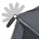 Дитяча прогулянкова коляска EL CAMINO DYNAMIC PRO ME 1053-3 Charcoal , коляска-книжка всесезонна графіт - зображення 11