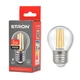 Комплект филаментных ламп ETRON Filament 10 шт G45 E27 5W 3000K прозрачная - изображение 3