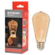 Світлодіодна філаментна лампа ETRON Filament Magnetic 1-EFP-1198 3W 1800K ST64 E27 Golden - зображення 1
