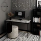 Письменный стол Art in Head Brevity Loft standart 1400х750х670 мм Ателье светлый/Черный металл (TB04040000030) - изображение 2