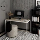 Письменный стол Art in Head Brevity Loft standart 1400х750х670 мм Дуб сонома/Белый металл (TB04130000010) - изображение 2