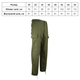 Штани тактичні KOMBAT UK M65 BDU Ripstop Trousers 40 5056258917664 - изображение 5